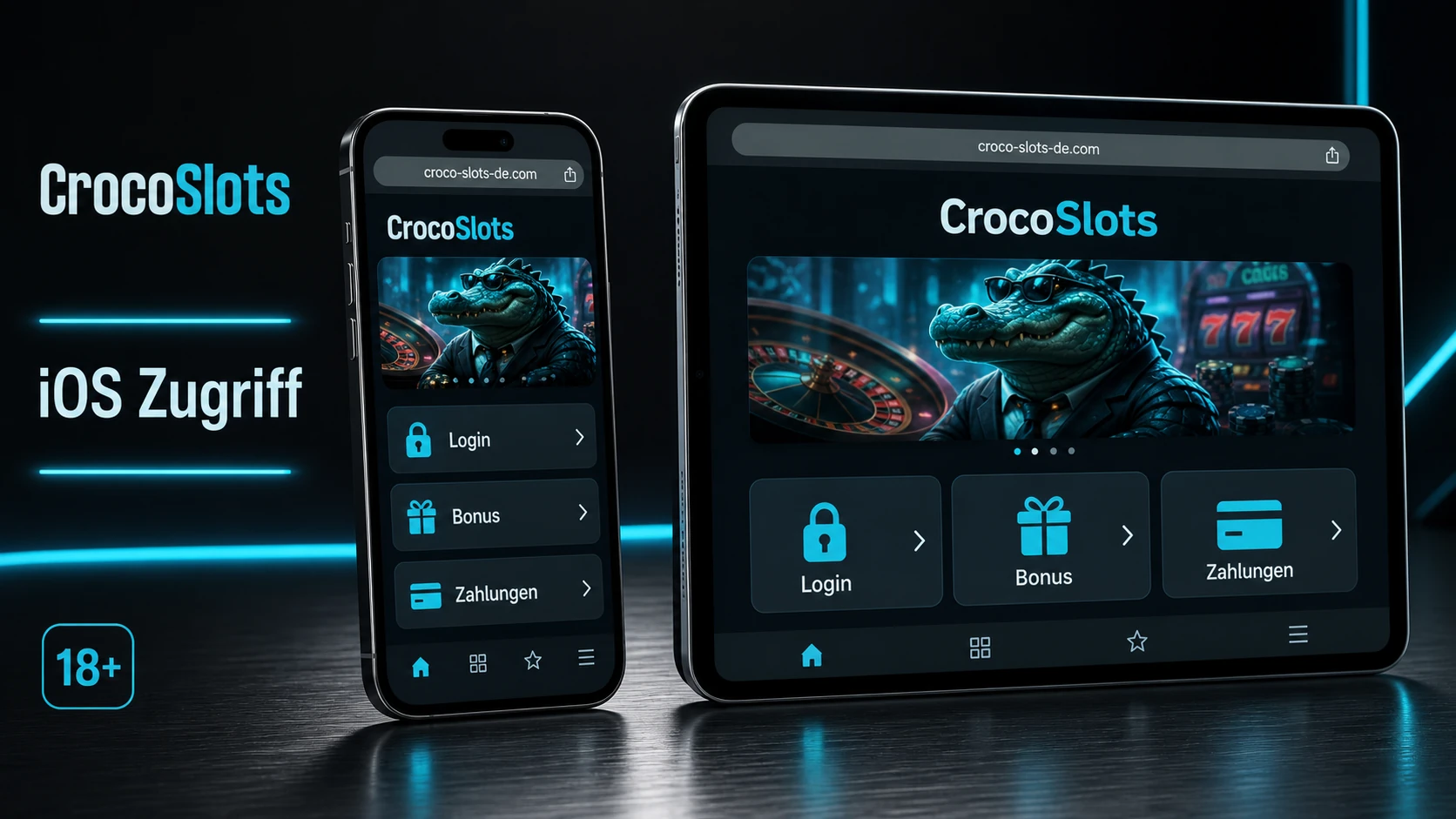 CrocoSlots App für iOS