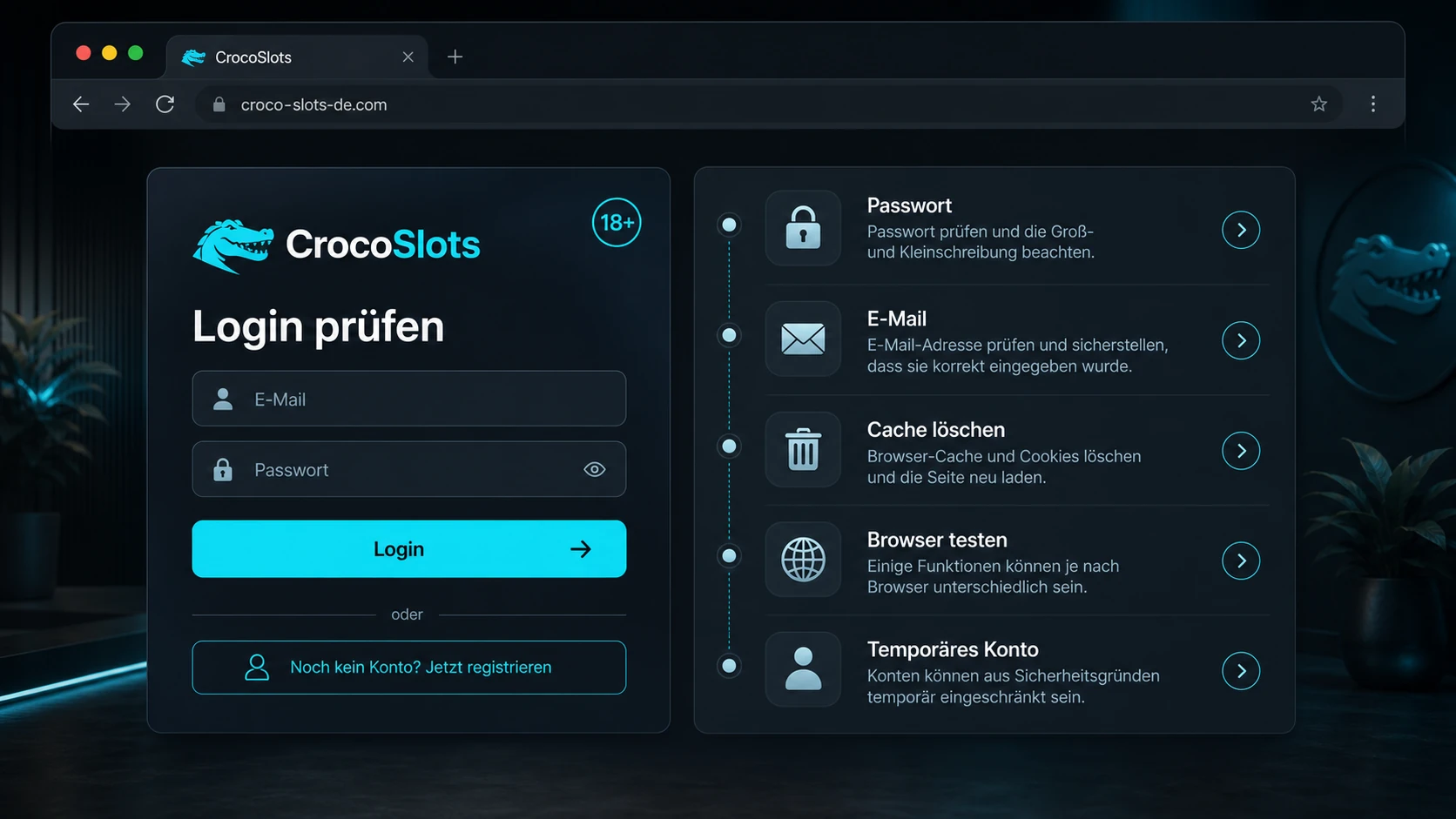 Häufige Login-Probleme und Lösungen